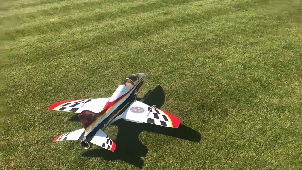 Freewing avanti with jetcat p20 turbine