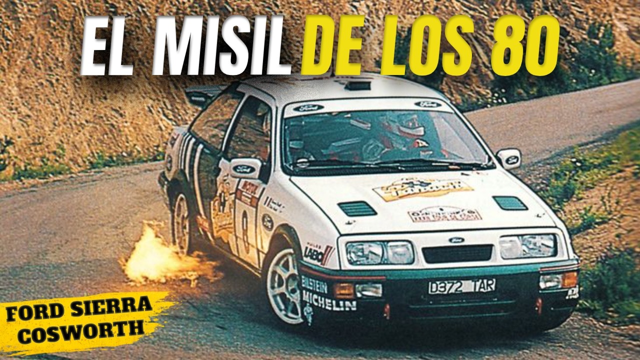 Ford Sierra RS Cosworth 🏁🔥 el MISIL de los 80 que dominó rally y circuito