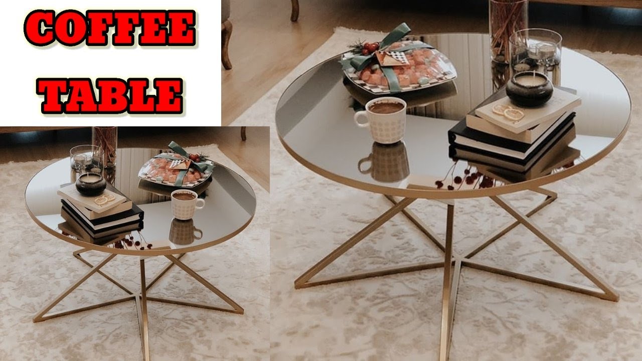 Make a metal round base coffee table/Center table | @Welder_TV