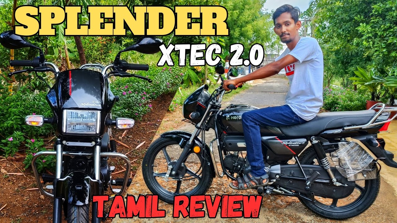 Hero Splendor Xtec 2/0 Tamil review | so many features | price | colours | TN First Review in Tamil