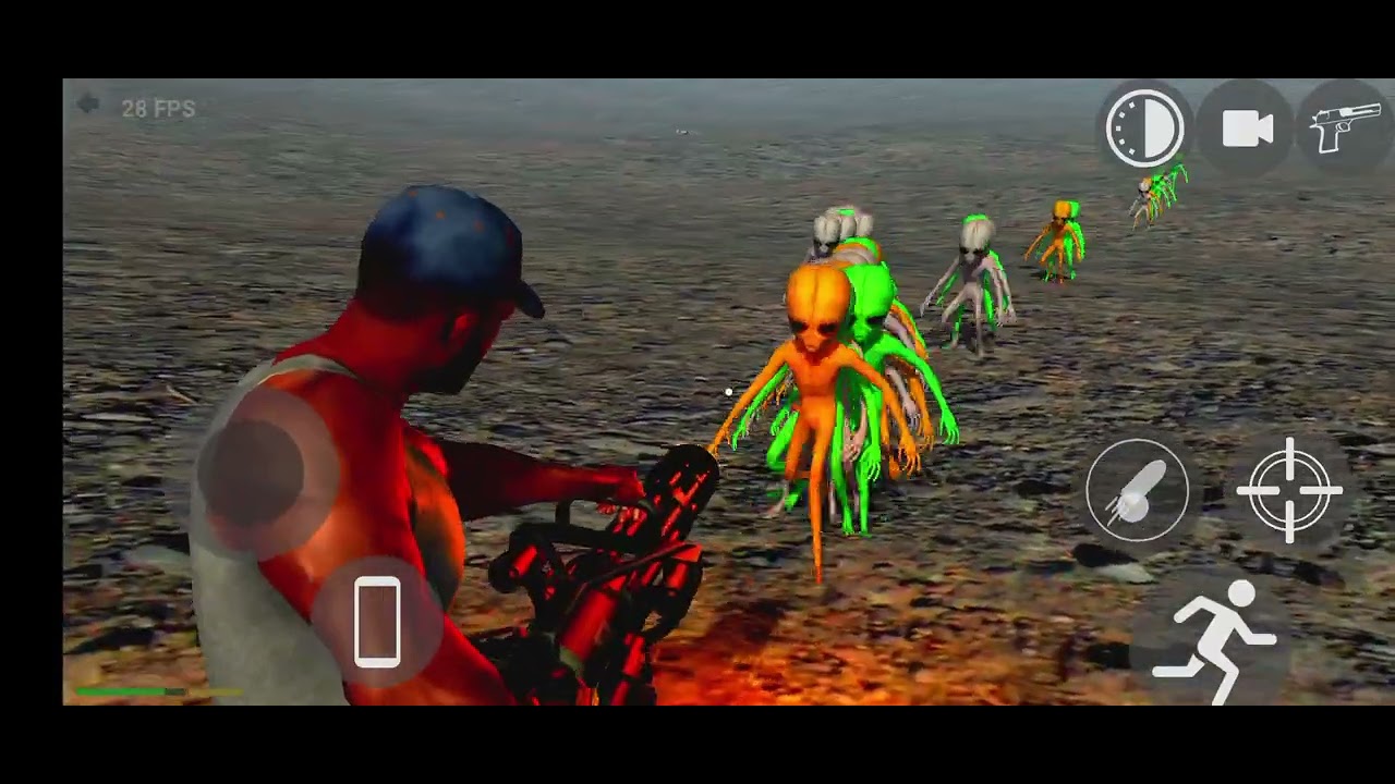 #superhit #trending #viral video# Indian bike# bahut Sare alien ko mara#game