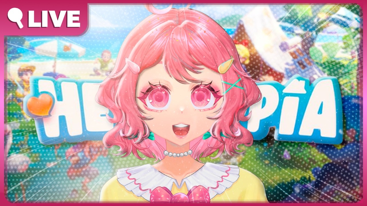[VTUBER-BR] UM JOGO FOFINHO TIPO ANIMAL CROSSING!! - HEARTOPIA