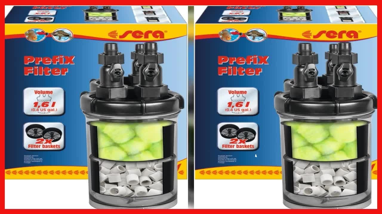 Bon produit -  Sera 32155 Réacteur de médias filtrants à préfixe