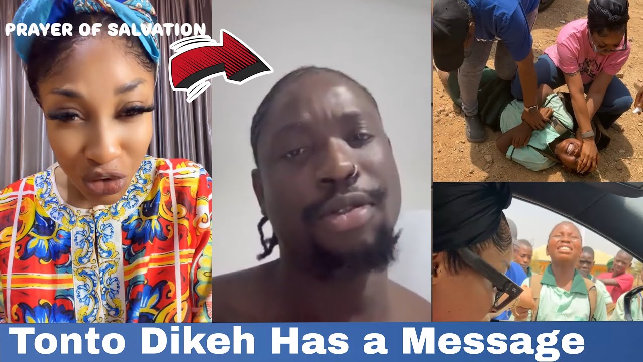 TONTO DIKEH SCATTER EVERYWHERE REPLY VERYDARKMAN & OTHERS OVER DELIVERANCE ON SCHOOL GIRL 