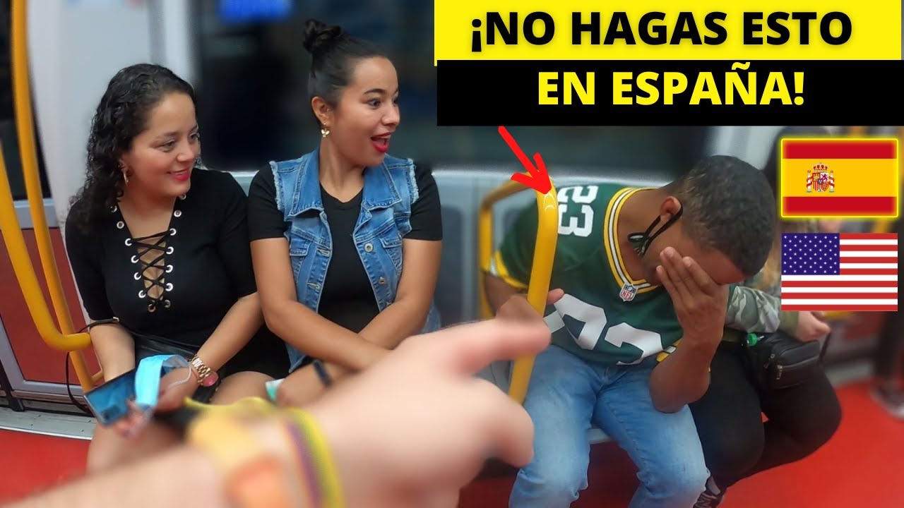 Americano ignorante tiene CHOQUES CULTULARES FUERTES en ESPAÑA