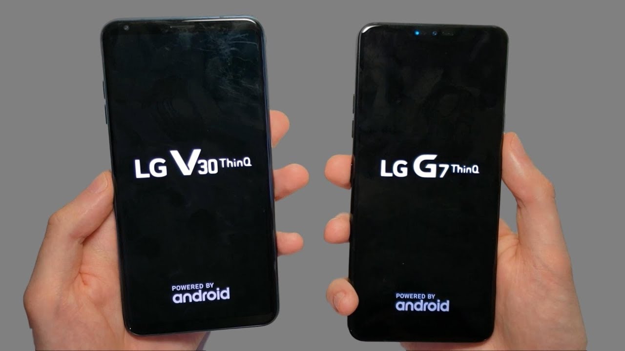 LG G7 vs LG V30 Speed Test, Displays, Speakers & Cameras! 🔥