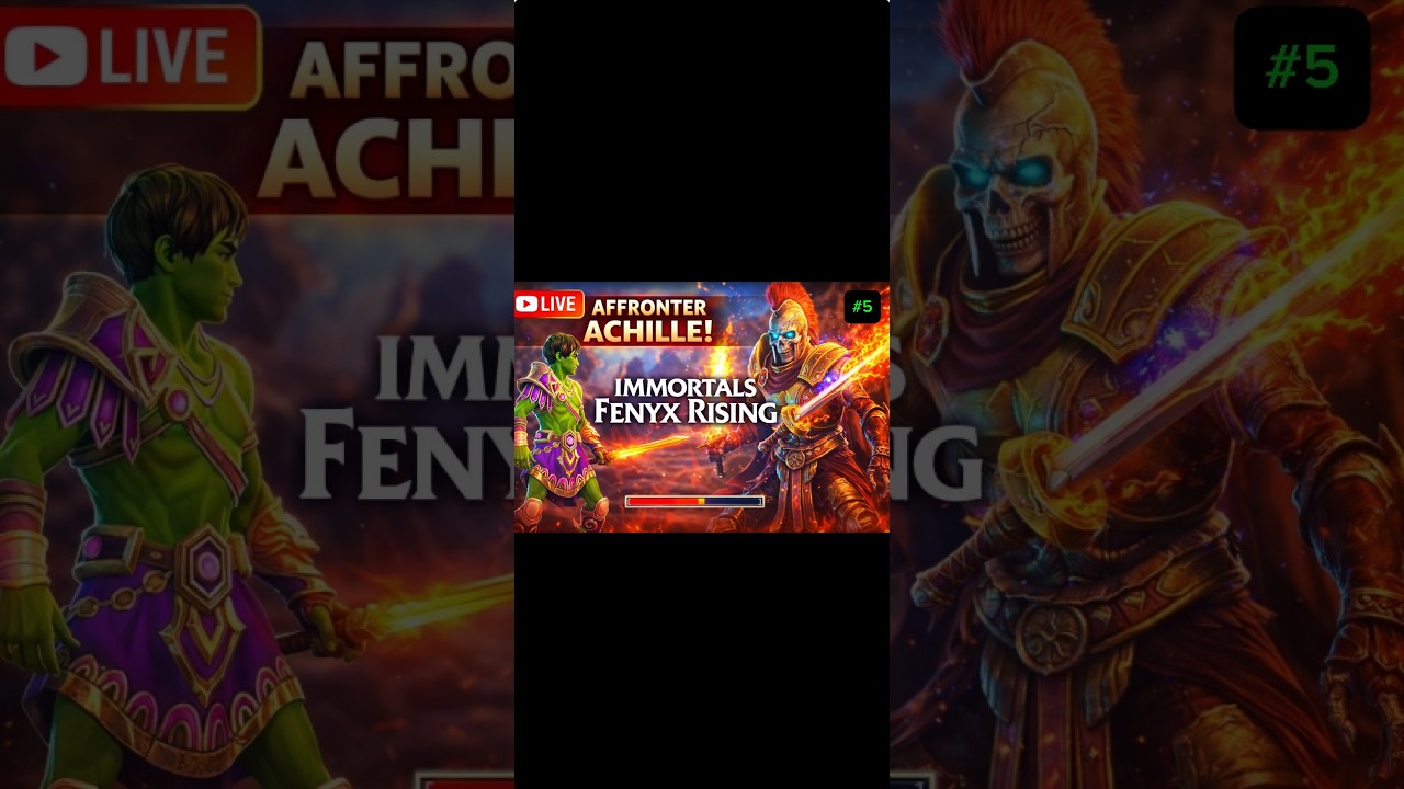 Immortals Fenyx Rising FR #5 Vaincre Achille
