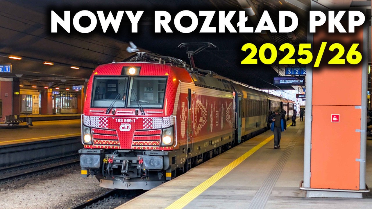 Pociągi Kraków Główny 2026 - IC Prater, EIC Tatry, IC Podhalanin, IC Wawel, TLK Karpaty, IC Nida!