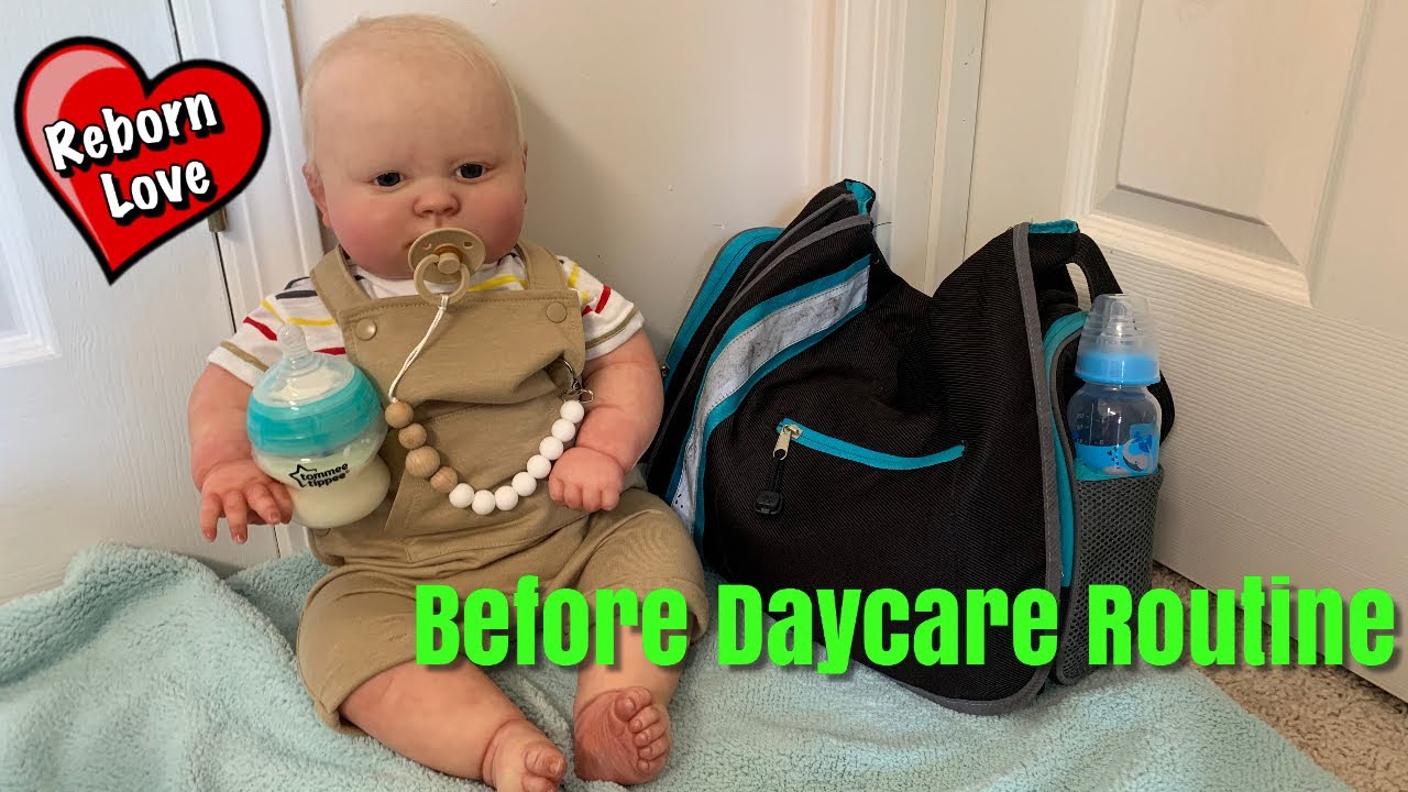 Reborn Baby Before Daycare Routine