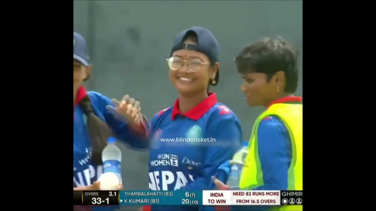Final Match Highlights | India vs Nepal | 1st Women’s T20 World Cup Cricket for the Blind