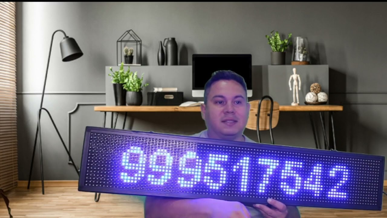 Painel De Led, Letreiro Digital NÃO LIGA (SOLUÇÃO)