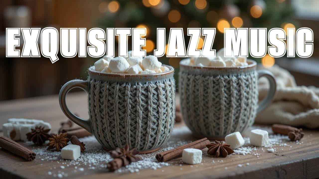 Exquisite Jazz ☕ Sweet Morning Bossa Nova Jazz & Winter Coffee Piano Jazz Music for Joyful Moods
