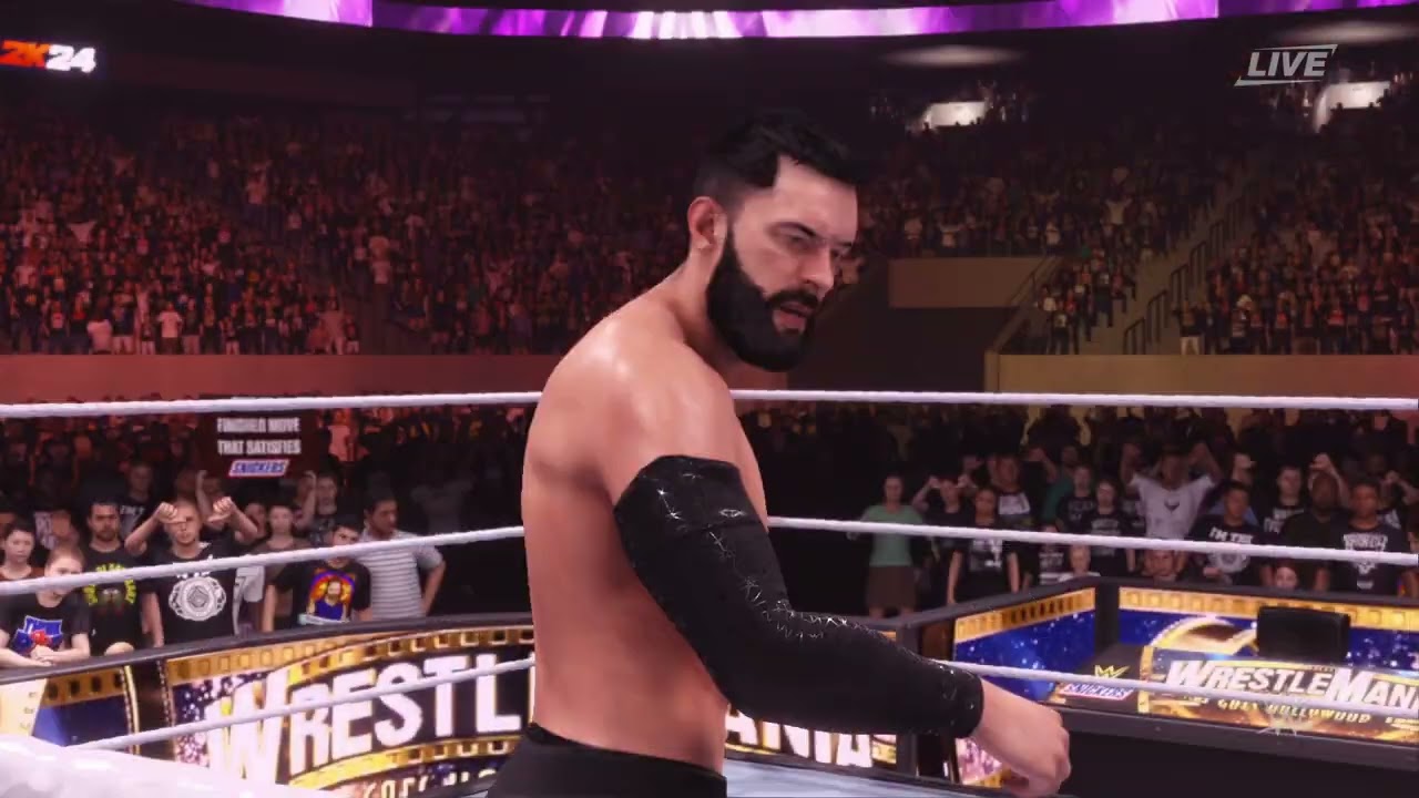 WWE 2K24 FINN BALOR VS DIRTY DOM MYSTERIO