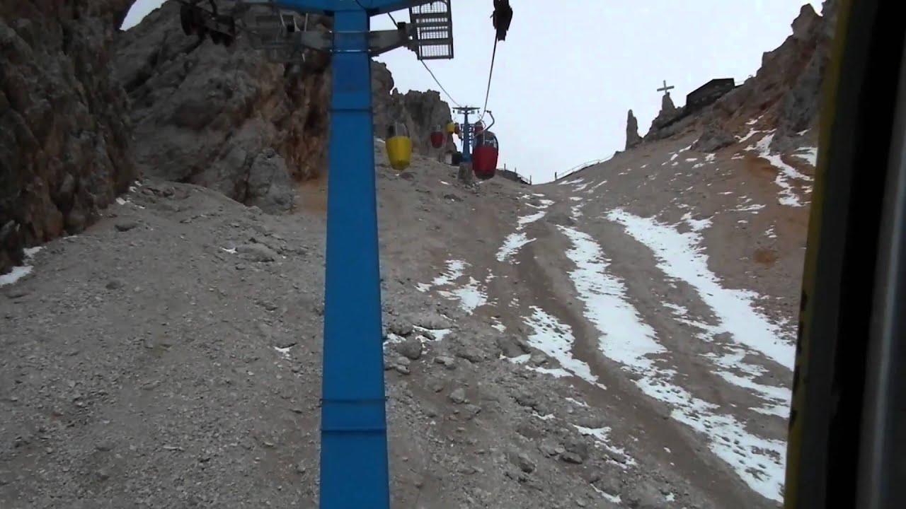 Gondellift Forcella Staunies, 4.9.2010 Full HD