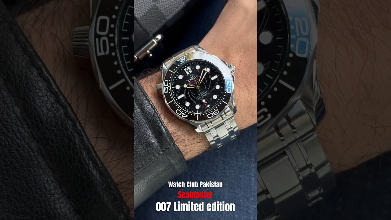 50th anniversary Limited edition omega Seamaster 300m in Pakistan #omega #seamaster #2024 #newyear