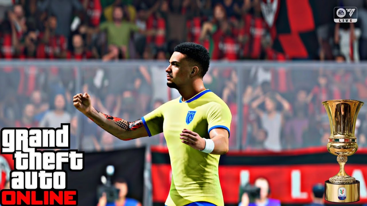 Pro life in gta online X FC/ Coppa Italia Final vs Ac Milan