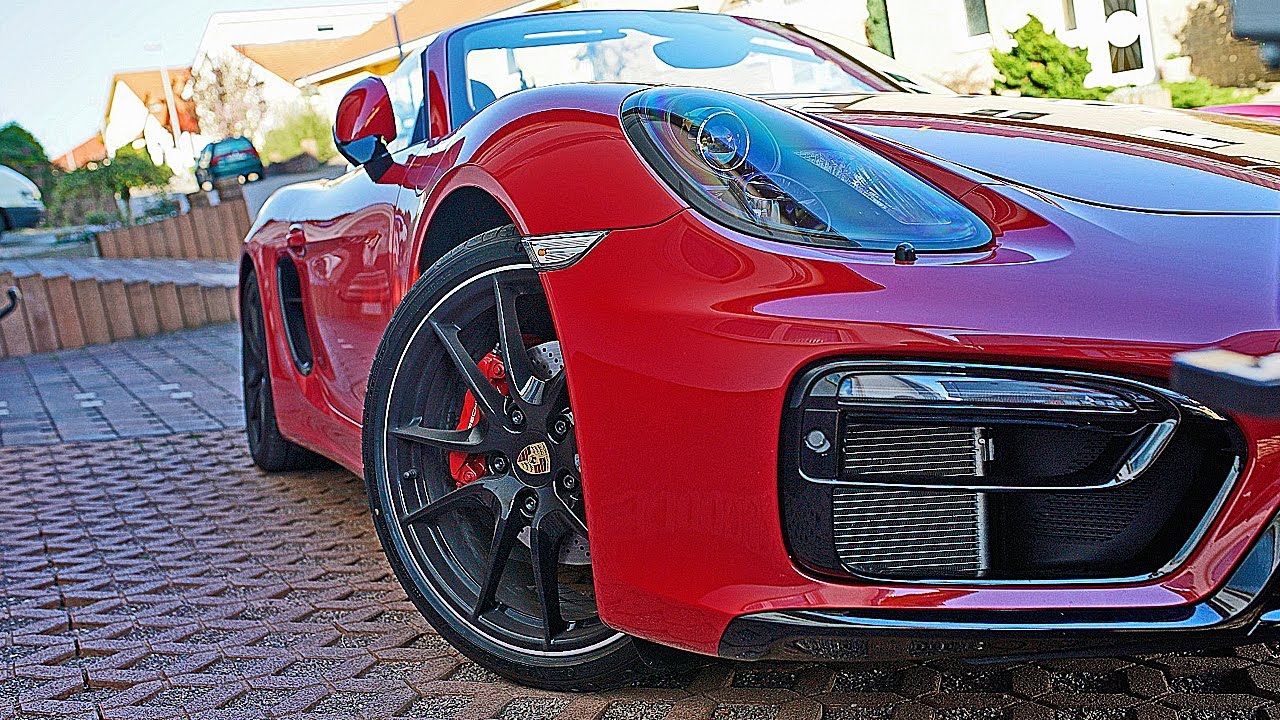 Porsche Boxster GTS - PURE Sport Exhaust Sound