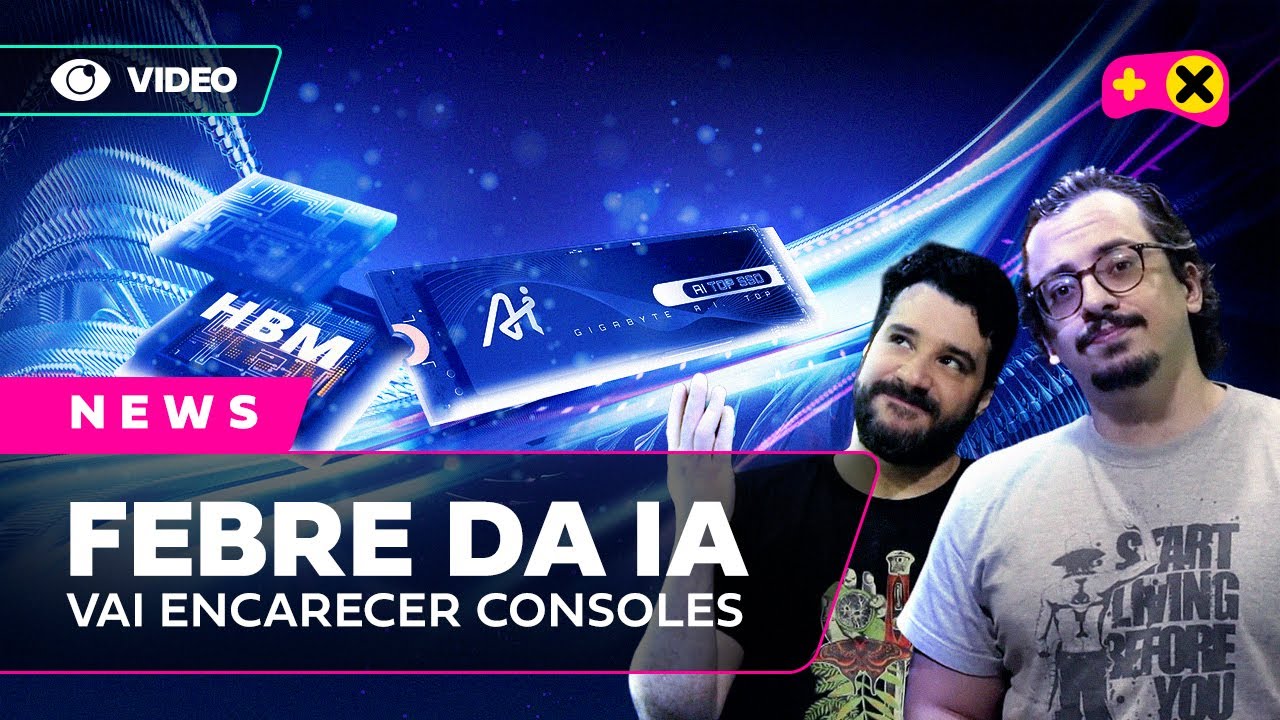 IA generativa vai encarecer tudo, Nintendo compra estúdio e Steam bane jogo tenso | XdC News #100