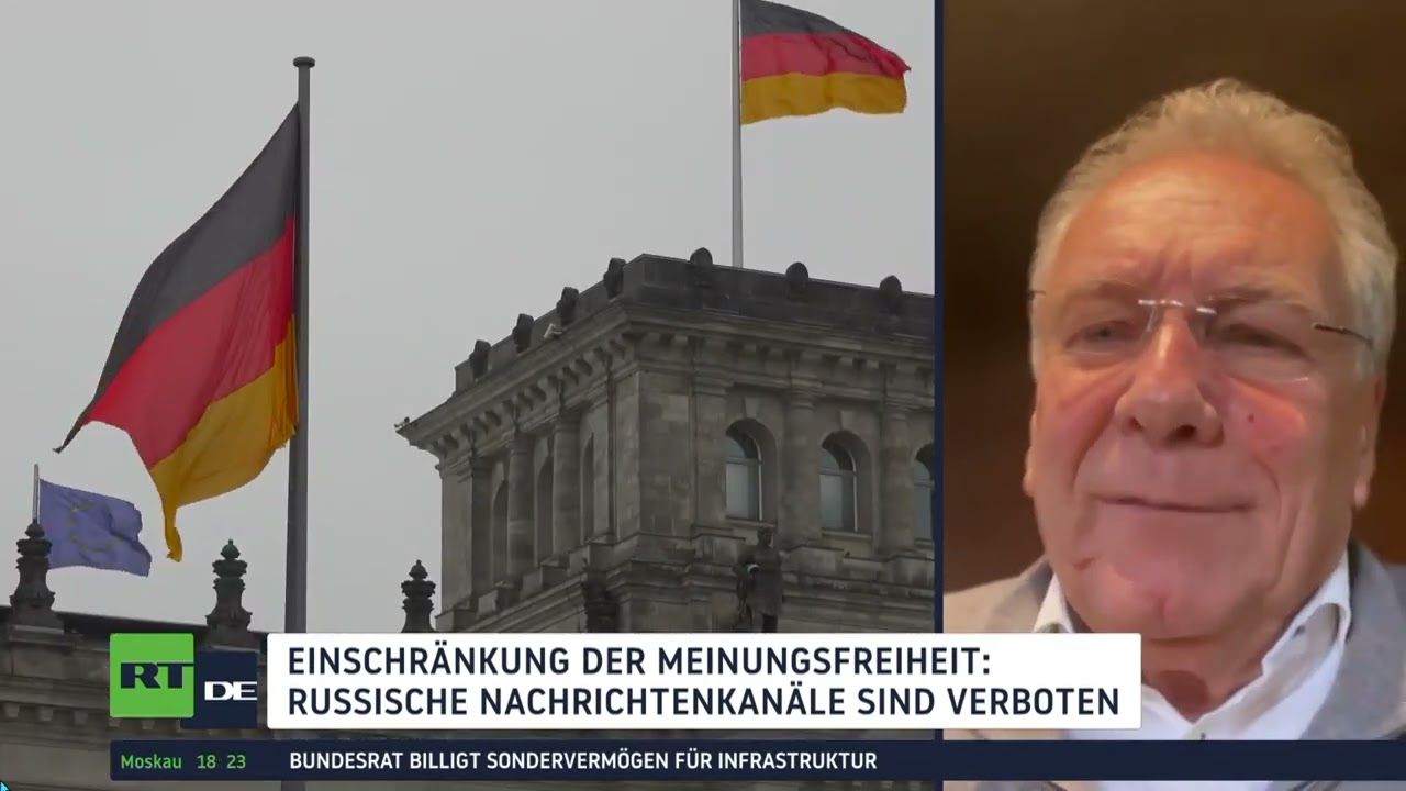 Klaus Ernst   Wer Positionen wie Russland vertritt, wird diffamiert   RT DE