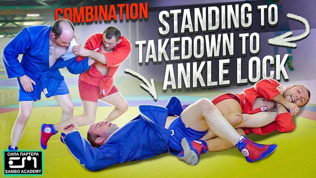 How to finish Ankle [Achilles] lock from standing position. Sambo academy #bjj #judo #grappling #mma