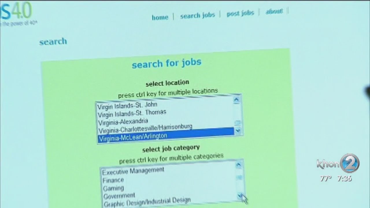 Consumer Alert - job scams