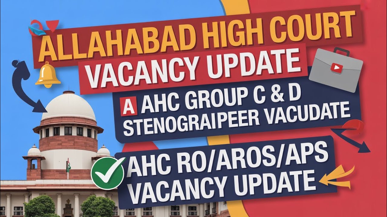 AHC RO/ARO/PS/APS VACANCY UPDATE ✅ AHC GROUP C & D / STENO. VACANCY UPDATE ✅
