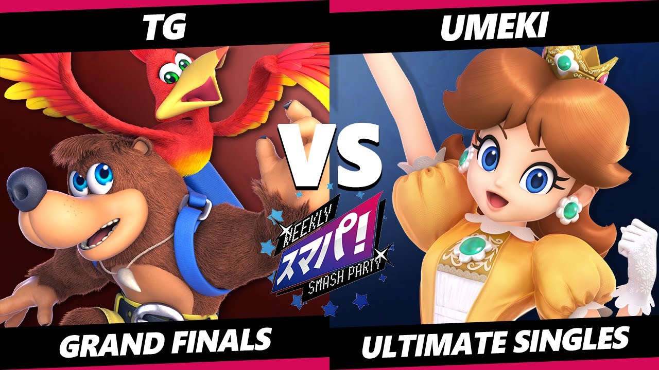 Sumapa 156 GRAND FINALS - TG (Banjo Kazooie) Vs. Umeki (Daisy) Smash Ultimate - SSBU