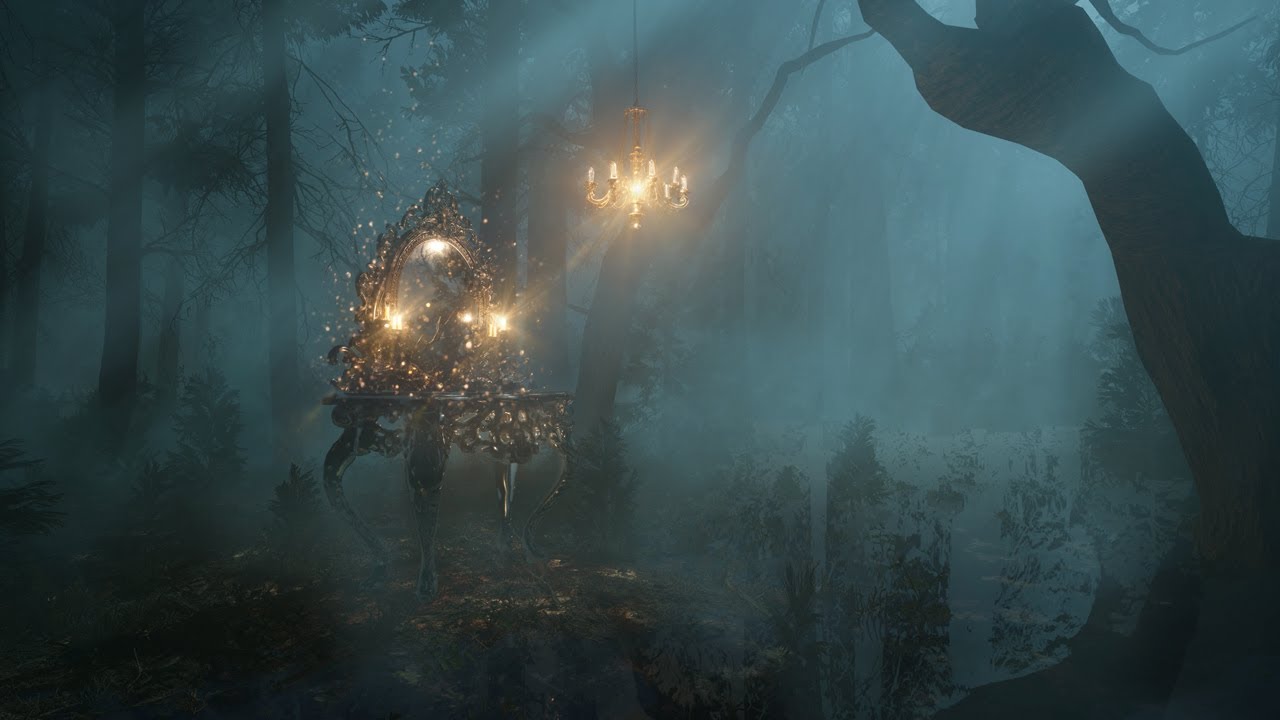 🪞Mysterious Forest Vanity I Immersive Experience