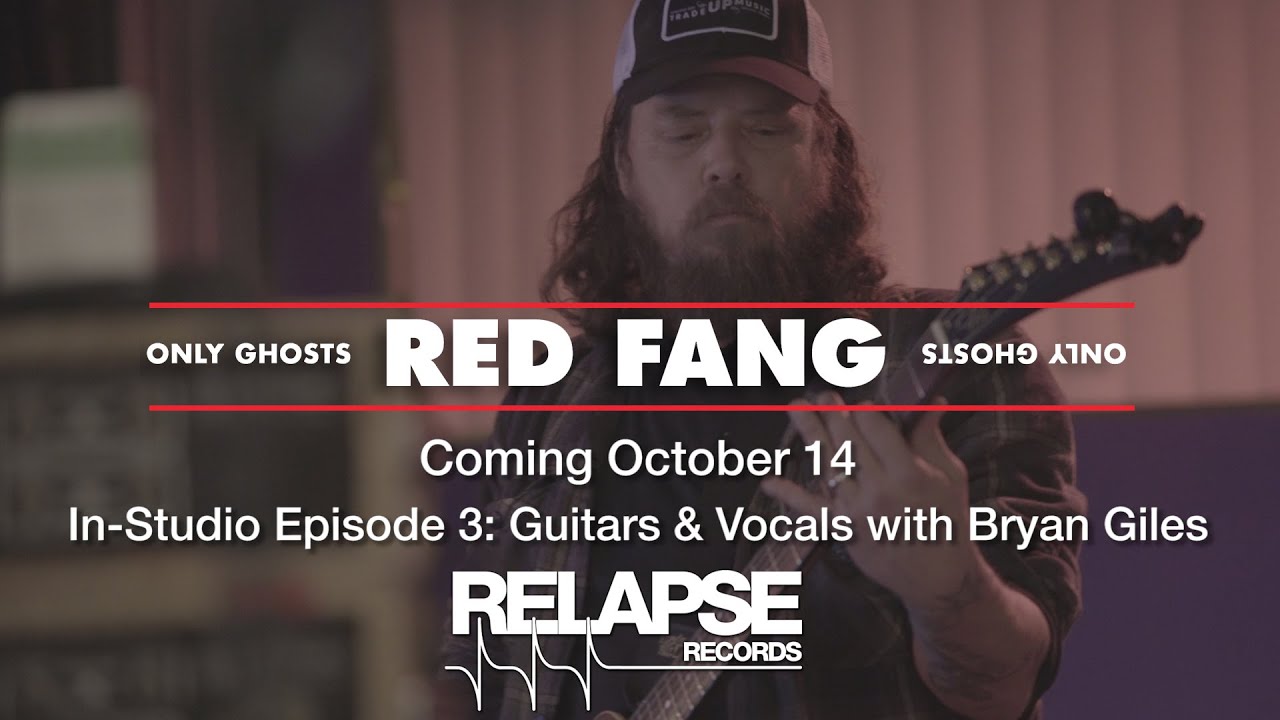 RED FANG 'Only Ghosts' In-Studio Episode 3 - Guitars & Vocals