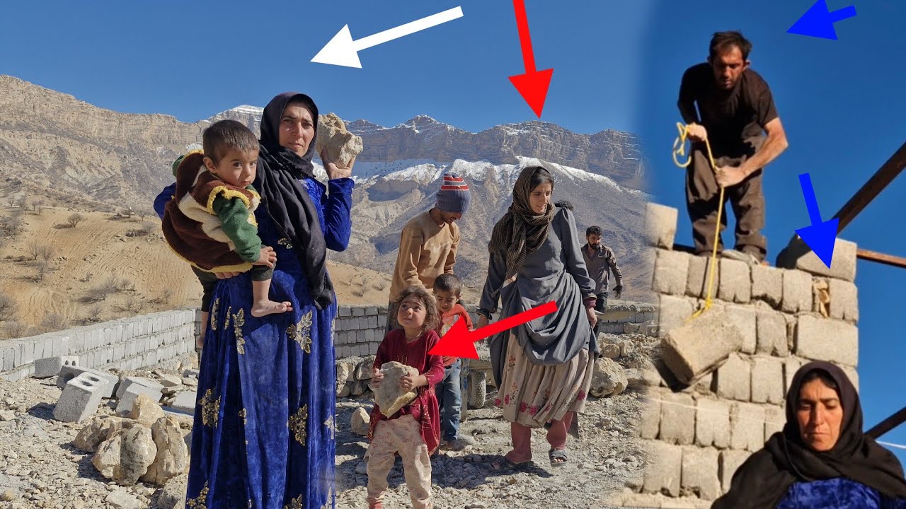 Everyday Life of Nomads Fatemeh and Mohammad in Nature: A Journey into Rich Culture and Traditions🏔️