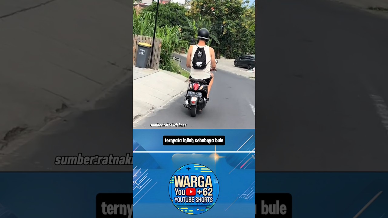 bule naik motor