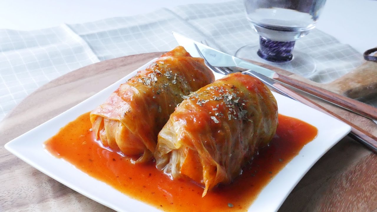 양배추롤~[ 캐비지롤만들기 : Cabbage rolls] 롤카베츠 [우미스쿠킹 : 그녀의요리]