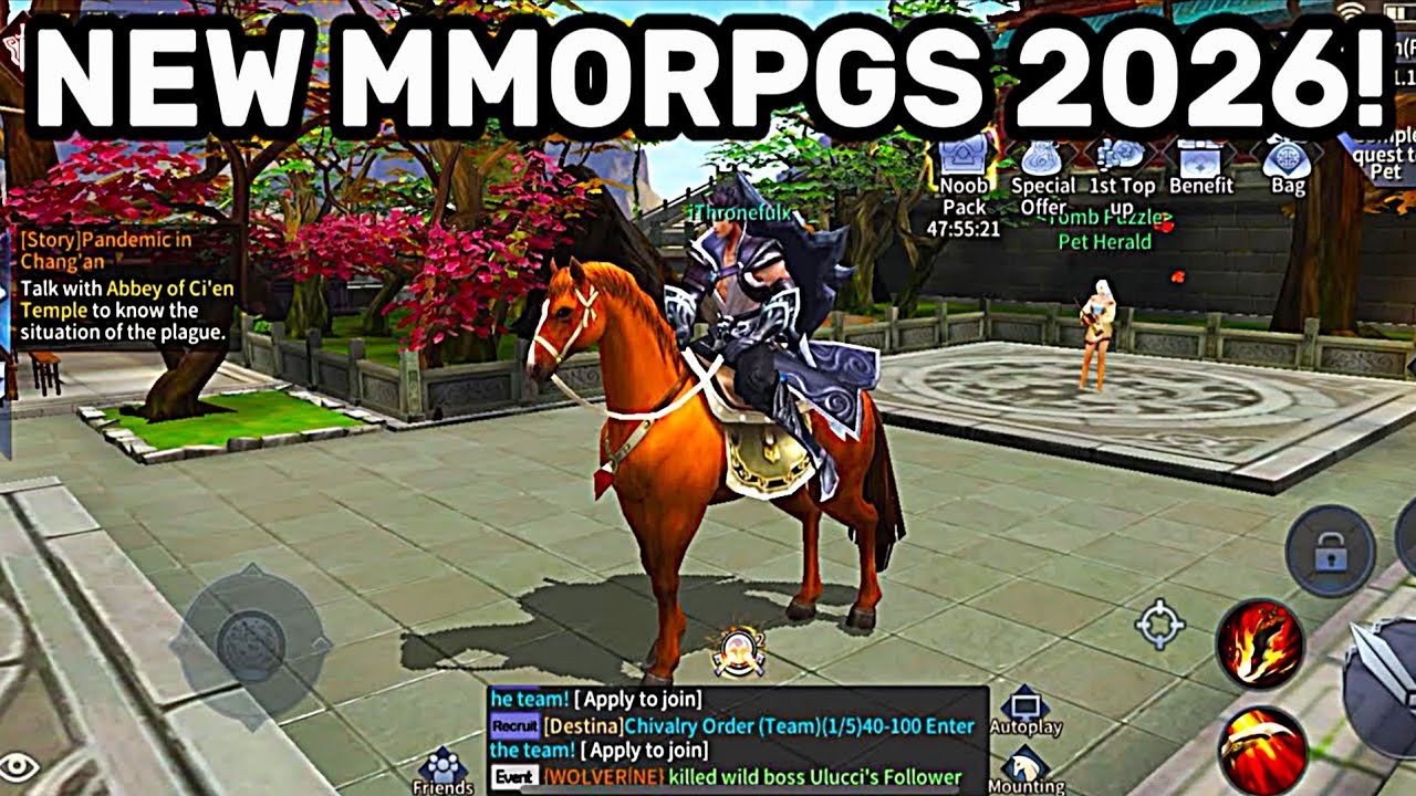 BEST NEW MOBILE MMORPGS OF 2026 YOU SHOULD PLAY RIGHT NOW