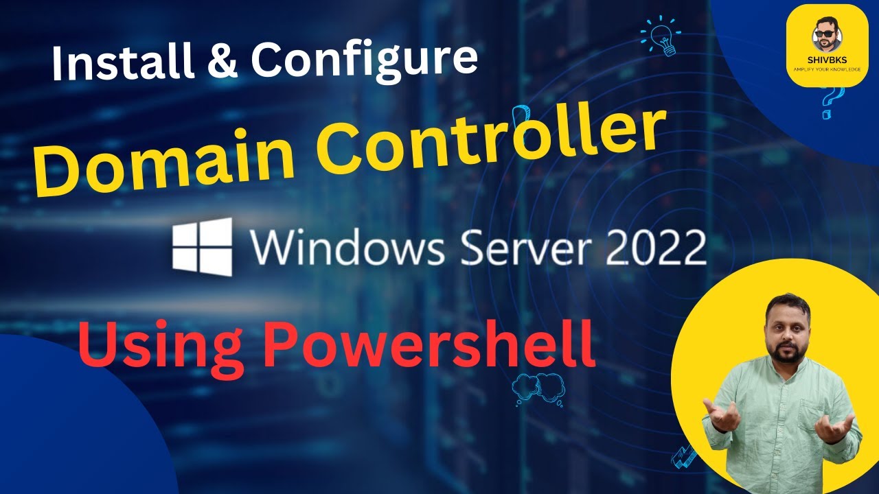 How to Promote an Domain Controller with PowerShell in Windows Server 2022