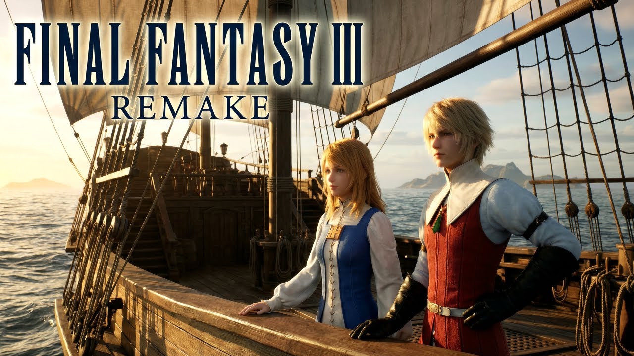 Final Fantasy III Remake &ndash; Trailer