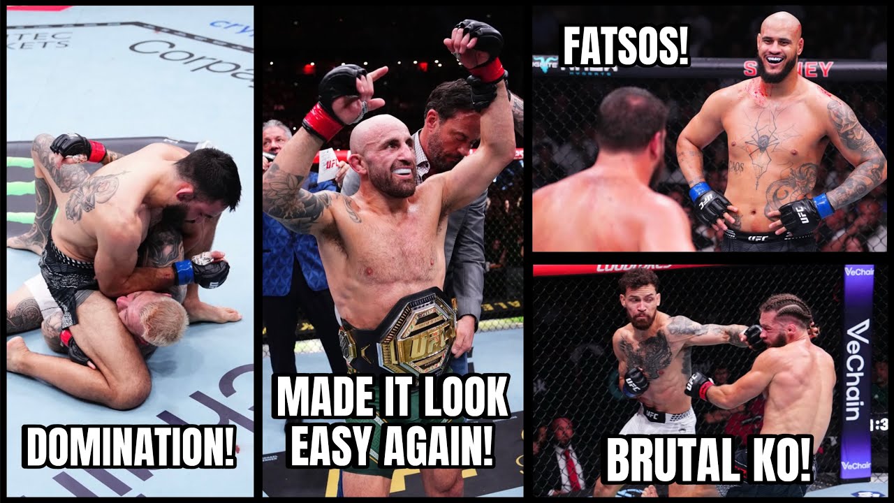 UFC 325: Volkanovski vs Lopes 2 Recap and Reactions (Volk and BSD Dominance, Ruffy NASTY KO, & More)