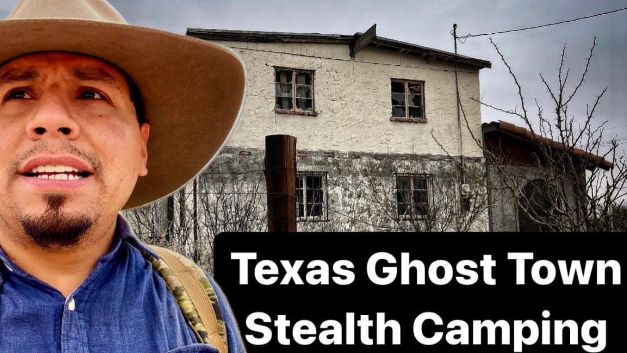Stealth Camping Alone in an Abandoned Ghost Town