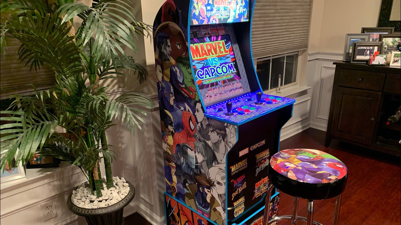 MVEL VS CAPCOM Arcade1up ПОЛНЫЙ ОБЗОР!