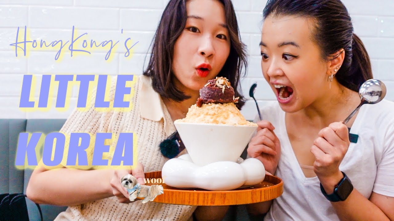 Best Restaurants in LITTLE KOREA aka KOREAN STREET in Hong Kong | Korean Fried Chicken, Banchan...