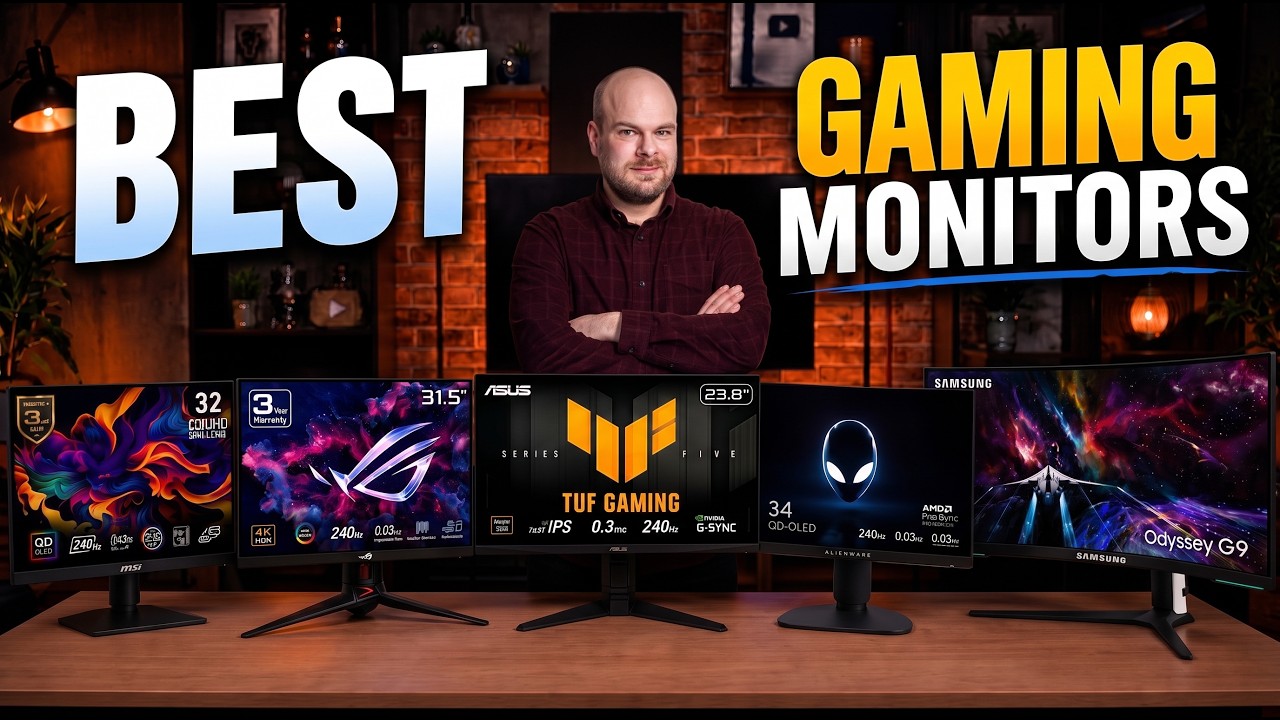 ✅ Najlepszy monitor gamingowy 2026 [Sprawdź, kt&oacute;ry monitor jest odpowiedni dla CIEBIE?]