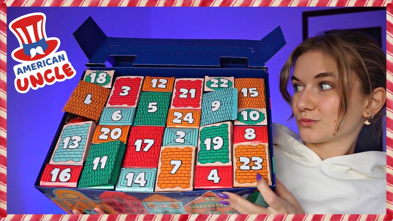 IL CALENDARIO DELL’AVVENTO DI AMERICAN UNCLE! Apriamolo insieme!🎄🤶🏻#calendariodellavvento