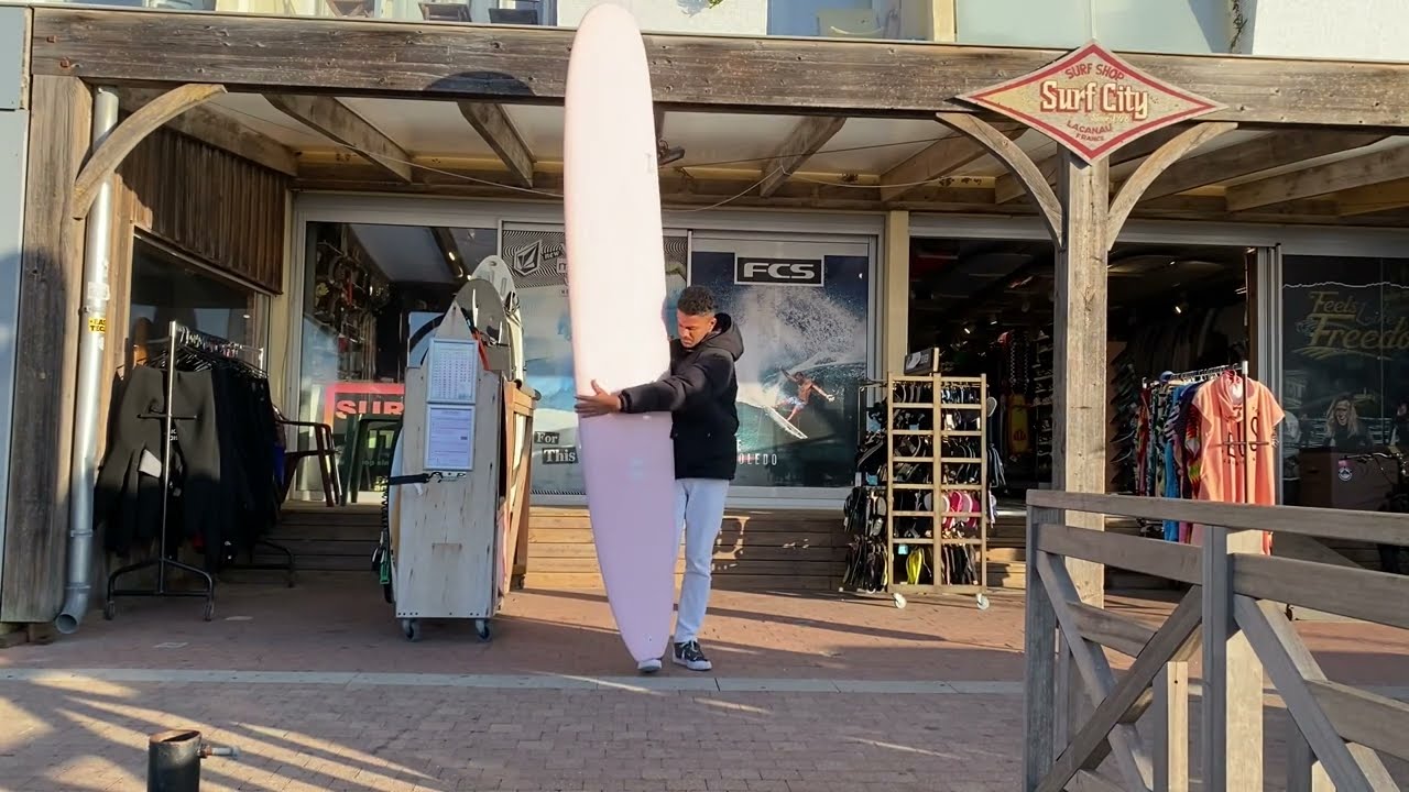 Planche de surf Indio Endurance 9,6 Log Machine Ping Longboard single