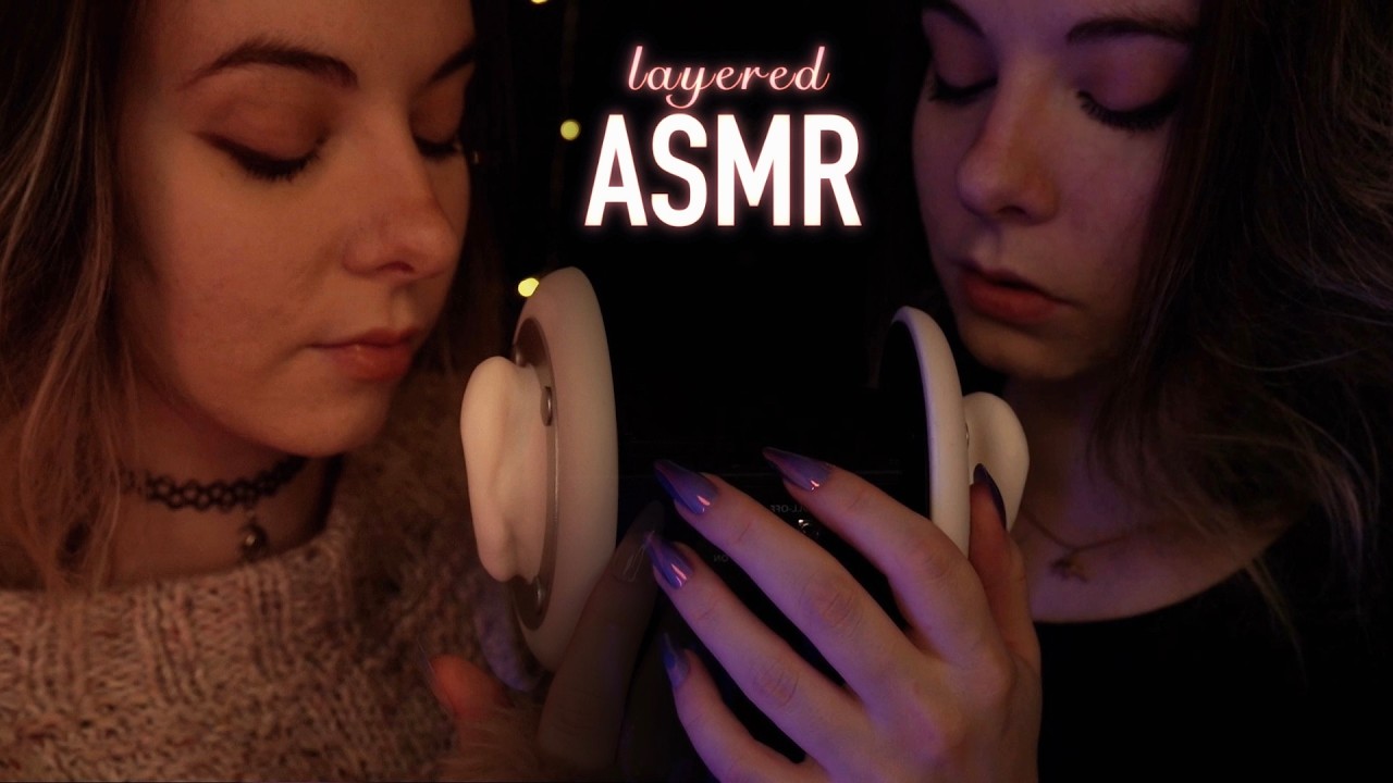 layered ASMR | 200% cozy Ear Attention & slow Whispering - binaural Ear Cleaning, Breathing