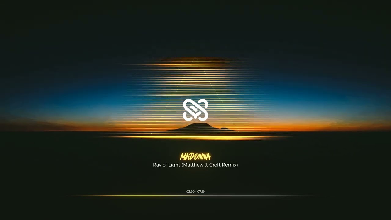 Madonna - Ray of Light (Matthew J. Croft Remix) [Visualizer]