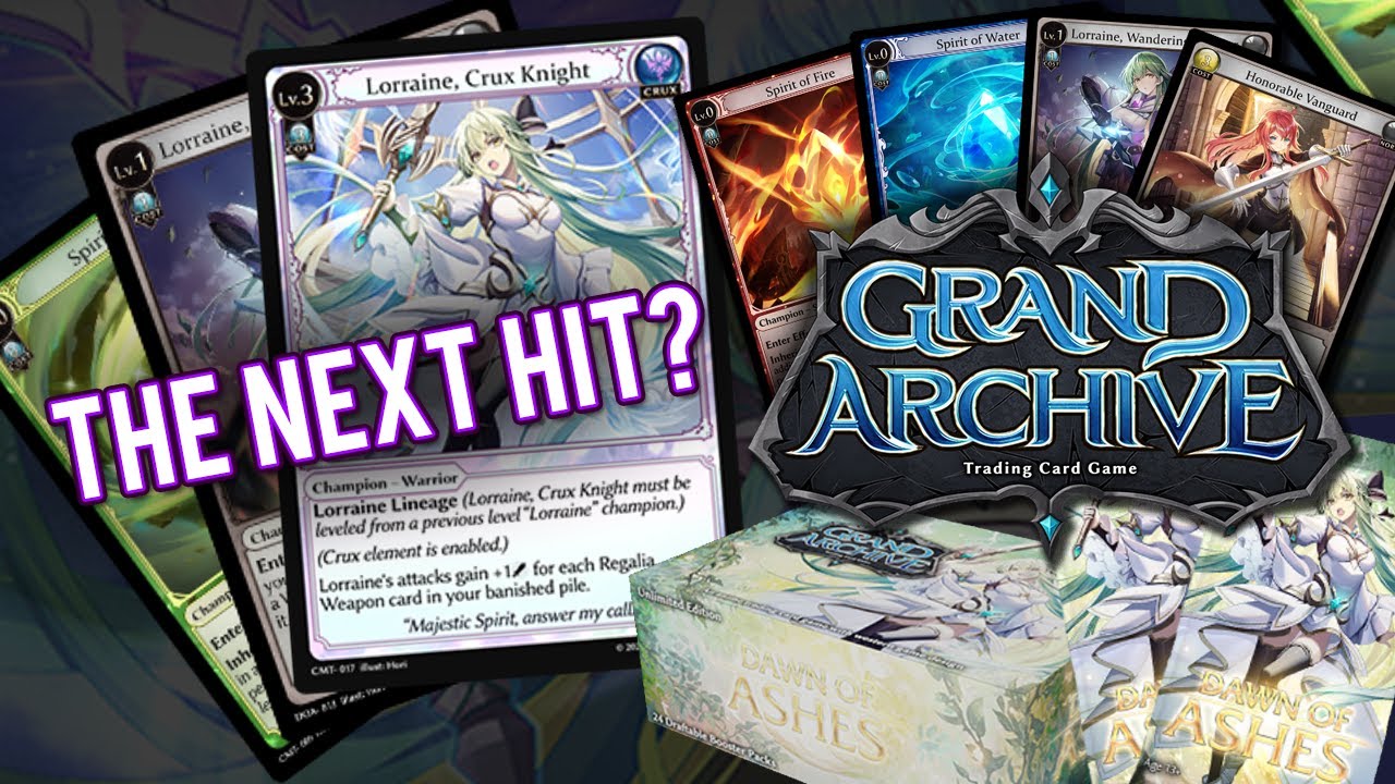 Should you back the Grand Archive TCG on Kickstarter??