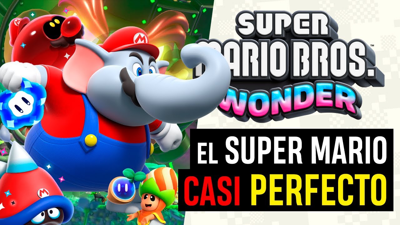 Super Mario Wonder es CASI PERFECTO