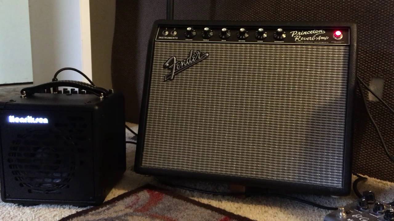 Henriksen The Bud  Versus  Fender Princeton Reverb Reissue PRRI