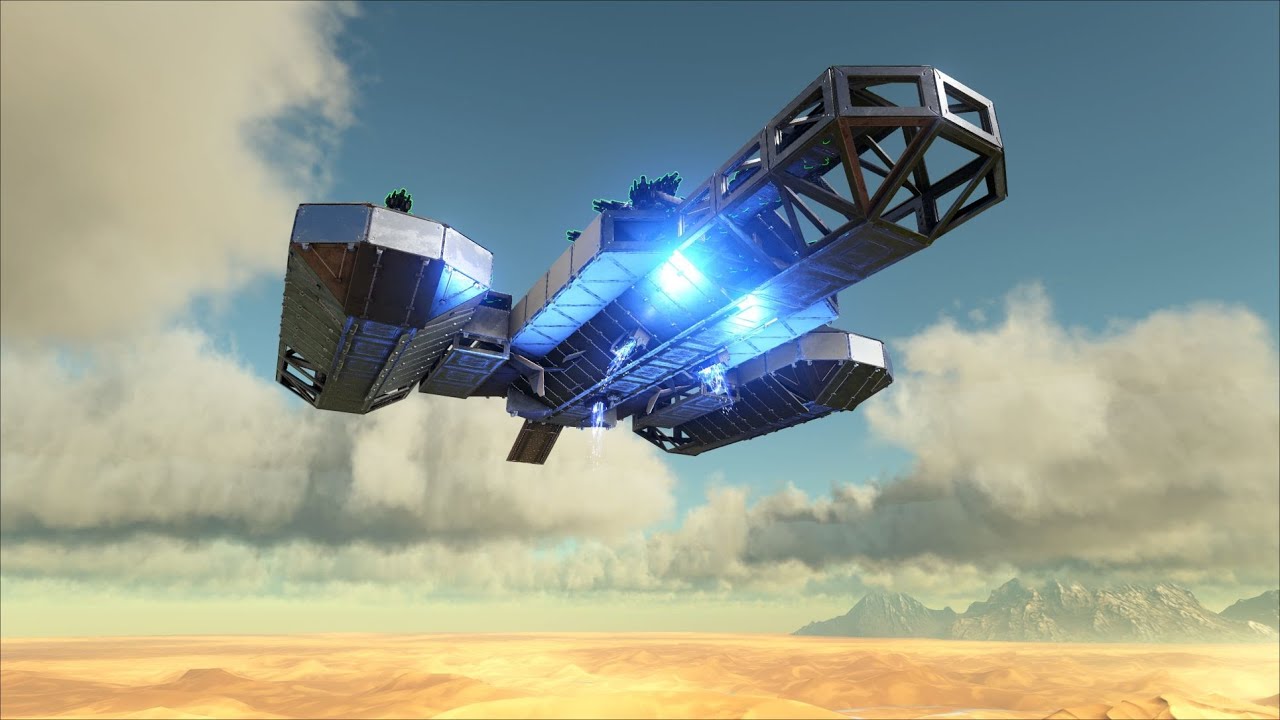 Ark: How to Build on Tek Hover Skiff (EASY Modded Tutorial) 2026