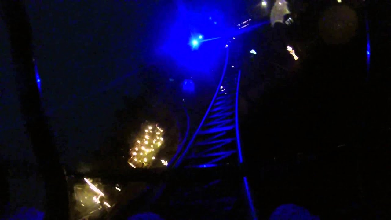 Hansa Park 2014 - Fluch von Novgorod onride by night (night edition)