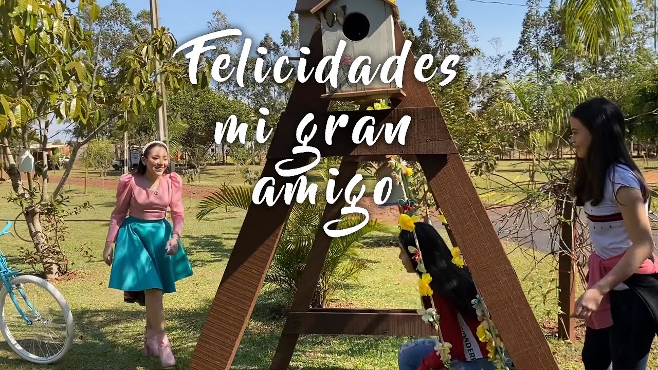 Felicidades mi gran amigo - Jazmin del Paraguay